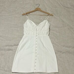 Sabo skirt white dress